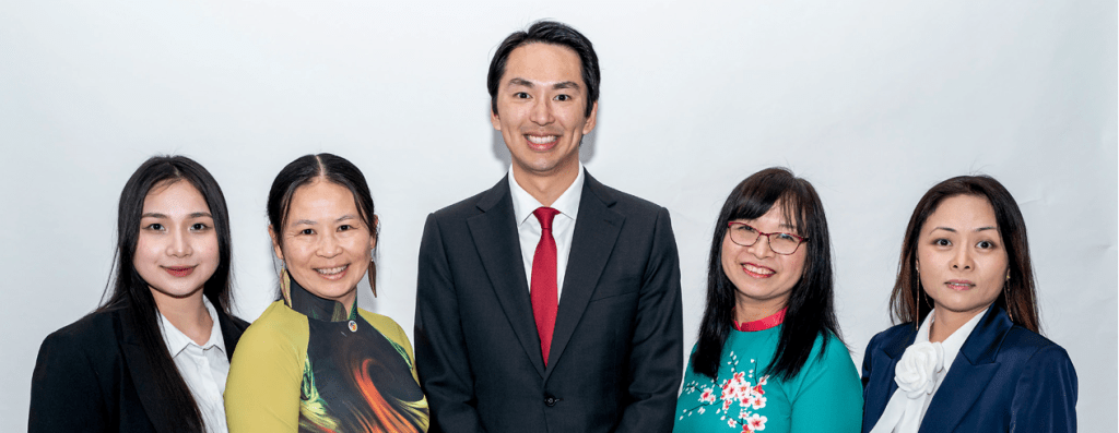 Some of the members of The Vietnamese Community in Australia/SA Chapter Inc.